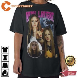 Avril Lavigne Concert 2023 Live Tour Dates Designed Tshirt