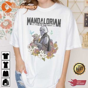 Baby Yoda Din Grogu Cute The Mandalorian Shirt Gift For Kids