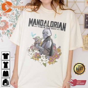 Baby Yoda Din Grogu Cute The Mandalorian Shirt Gift For Kids