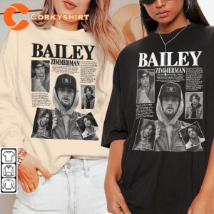 Bailey Zimmerman Music K1 Tour Concert 2023 Unisex Shirt For Fans2