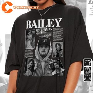 Bailey Zimmerman Music K1 Tour Concert 2023 Unisex Shirt For Fans3
