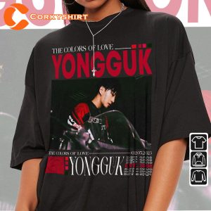 Bang Yong Guk The Colors Of Yong Guk US Tour 2023 Unisex Shirt