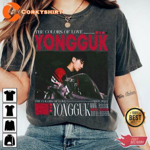 Bang-Yong-Guk-The-Colors-Of-Yong-Guk-US-Tour-2023-Unisex-Shirt