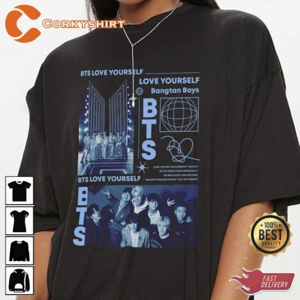 Bangtan Boys BTS Kpop Tour Concert 2023 T Shirt