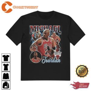Basketball Legend Michael Jordan Chicago Bulls Tshirt