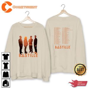 Bastille 2023 North American Tour Concert Unisex Shirt For Fan
