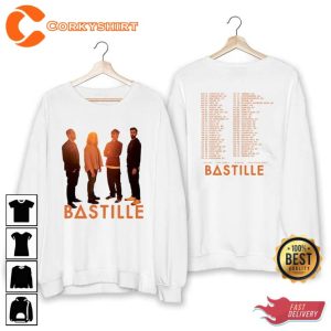 Bastille 2023 North American Tour Concert Unisex Shirt For Fan3