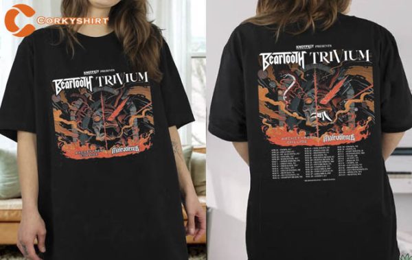 Beartooth and Trivium Summer Tour 2023 T-Shirt