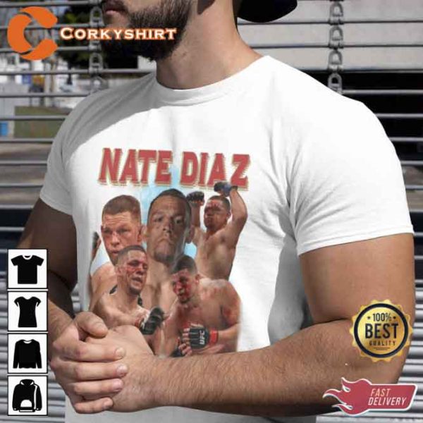 Beast Former UFC Star Nate Diaz Vintage Unisex T-Shirt