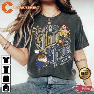 Beauty and The Beast Tale As True As It Can Be Cartoon Shirt