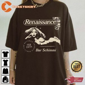 Beyonce’s 2023 Renaissance Tour Dream Setlist Shirt Design