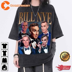 Bill Nye The Science Guy Presenter MC Graphic Unisex T-Shirt