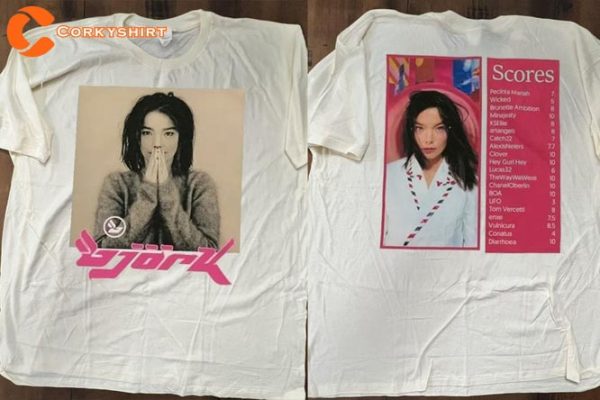 Bjork Post Album Cover 90s Music Shirt Anniversary Gift For fans