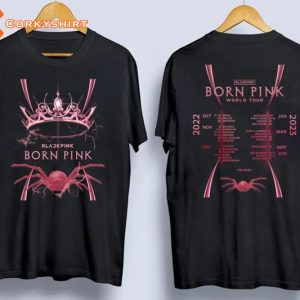 Black Pink Born Pink World Tour 2022-2023 Concert Unisex T-Shirt