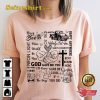 Blake Shelton Tracklist God Gave Me You Gift For Fan Shirt