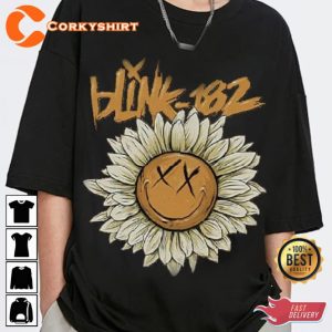 Blink 182 Art Arrow Smiley Album Song Music Unisex Shirt For Fans3
