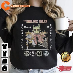 Boilng Isles The Owl House TOH King Luz Sweatshirt T-shirt