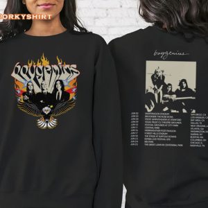Boygenius Rock Band Tour 2023 Indie The Record Lover Hoodie
