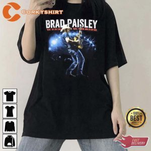 Brad Paisley Weekend Warrior World Tour T-Shirt3