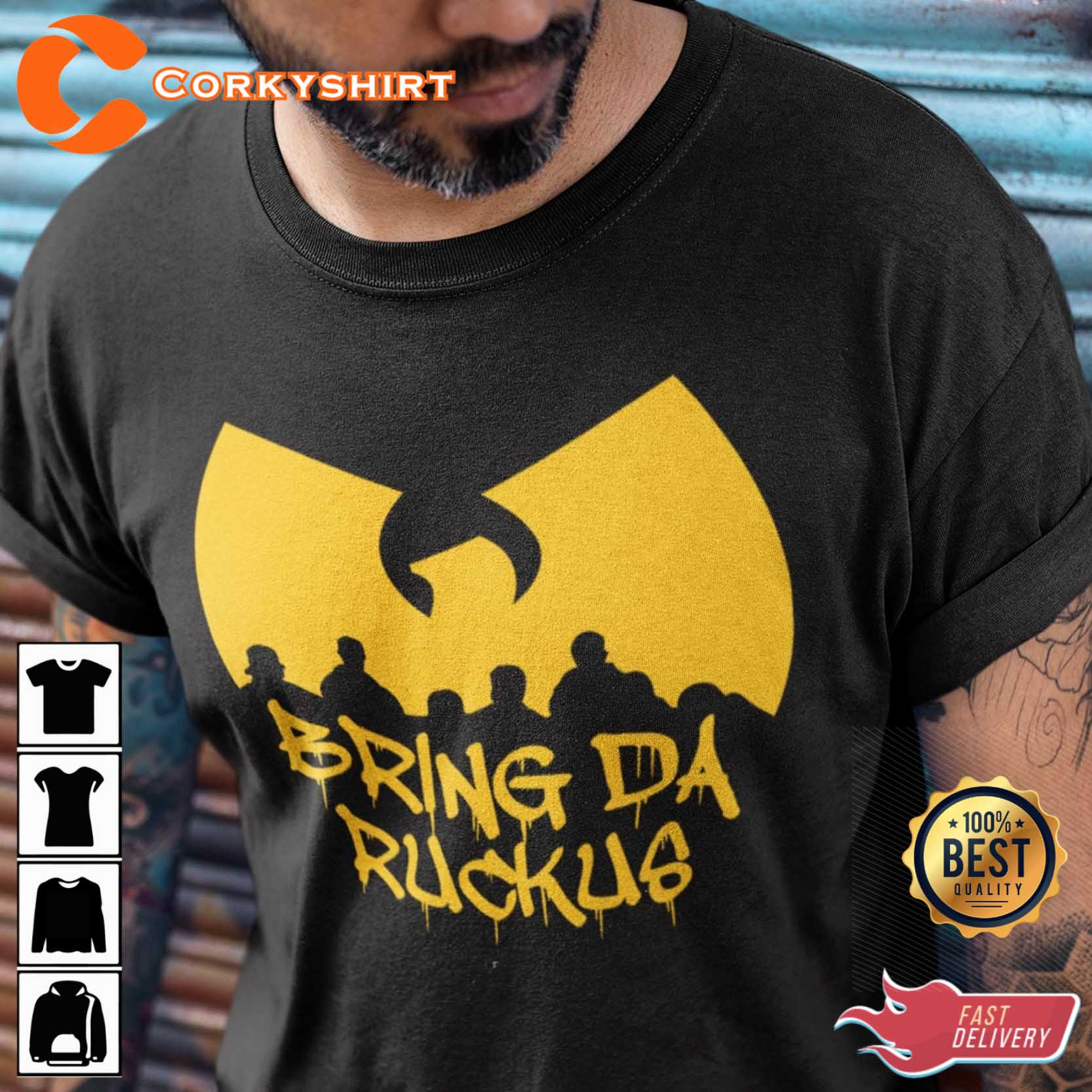 Bring Da Ruckus Hip Hop Inspired Unisex T-shirt Sweatshirt Hoodie