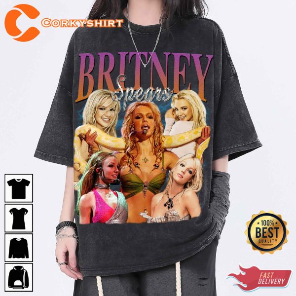 Britney Spears Princess Of Pop Music Concert Unisex T-Shirt For Fans