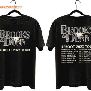 Brooks & Dunn 2023 Tour Reboot Concert Shirt Anniversary Gift For Fans2