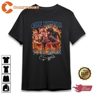 Carrie Underwood The Denim And Rhinestones Tour 2023 T-Shirt