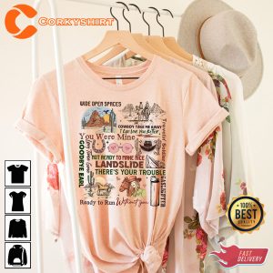 Chicks Band Country Music Concert Playlist Song Classic Shirt