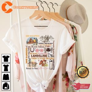 Chicks Band Country Music Concert Playlist Song Classic Shirt