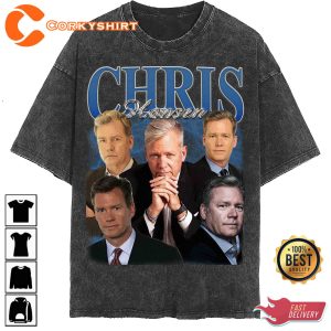 Chris Hansen Dateline NBC To Catch a Predator Vintage 90s Inspired Unisex Shirt