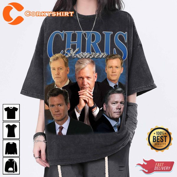 Chris Hansen Dateline NBC To Catch a Predator Vintage 90s Inspired Unisex Shirt