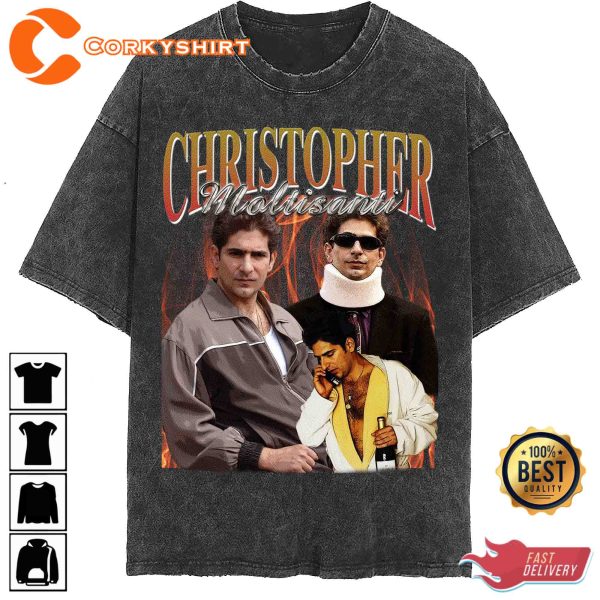 Christopher Moltisanti Michael Imperioli HBO The Sopranos Movie Shirt