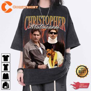 Christopher Moltisanti Vintage Washed Shirt Actor Homage