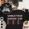 Combs Crazy Bullhead 2023 World Tour 2 Sides T-Shirt