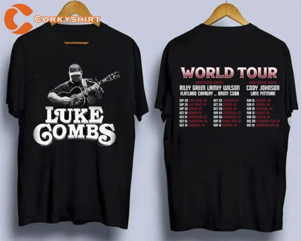 Combs Crazy Bullhead 2023 World Tour 2 Sides T-Shirt
