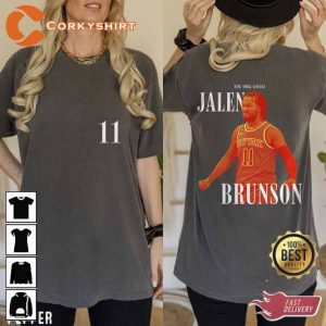 Comfort Color Jalen Brunson New York Knicks T Shirt