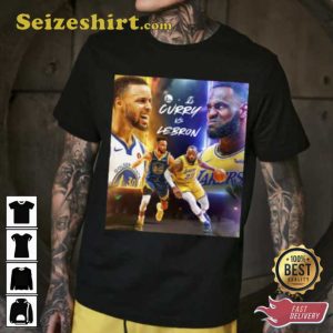 Curry vs LeBron Basketball Playoffs Unisex Shirt For Fans