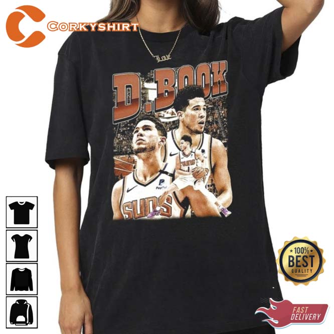Devin Armani Booker Phoenix Suns Basketball Sport T-Shirt - Corkyshirt