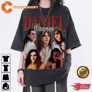 Daniel Wagner Vintage Washed Shirtrock Band Homage Graphic