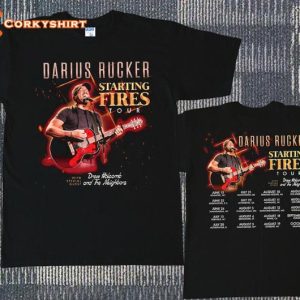 Darius Rucker Fan Starting Fires Tour 2023 Music Concert Shirt For Fan (4)