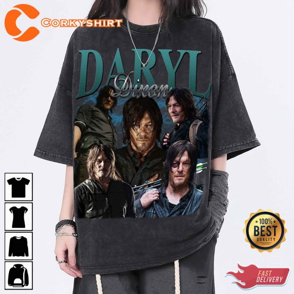 Daryl Dixon Actor The Walking Dead TV Series Zombie Unisex Shirt