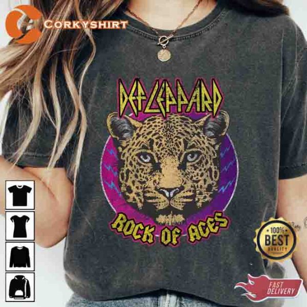 Def Leppard Rock n Roll Concert 2023 T Shirt