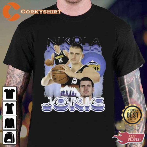 Denver Nuggets Nikola Jokic Basketball Player Unisex TShirt