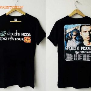 Depeche Mode Exciter Tour 2001 World Music Festival Concert Anniversary Shirt