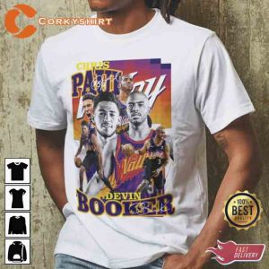 Devin Booker and Chris Paul Game 6 vs. Nuggets Tshirt