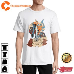 Disney-Ahsoka-Tano-I-Am-No-Jedi-Gift-For-Fan-T-shirt-2