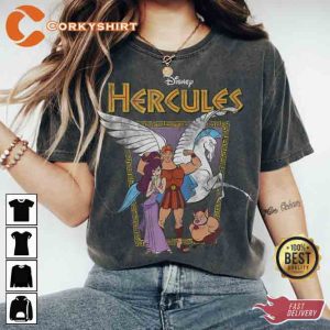 Disney Hercules Classic Movie Poster T-Shirt