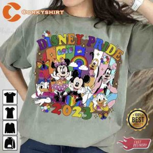 Disney Pride 2023 LGBT Shirt, Mickey And Friends Gay Days Orlando Shirt2