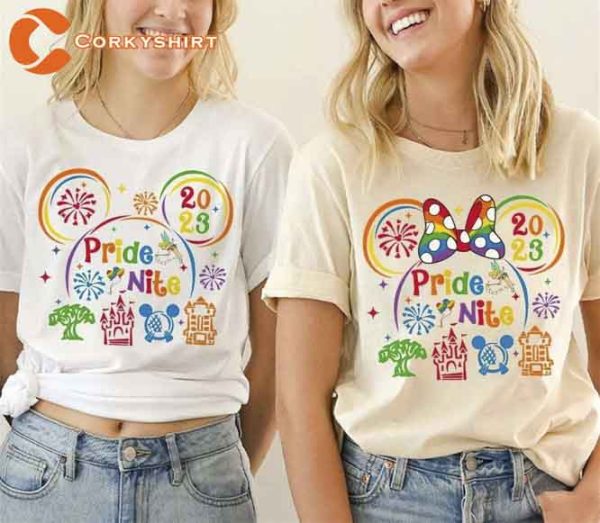 Disney Pride Nite 2023 LGBT Happy Pride Month Shirt