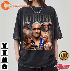 Do Bronx Charles Oliveira Mixed Martial Arts Boxing T-Shirt Design